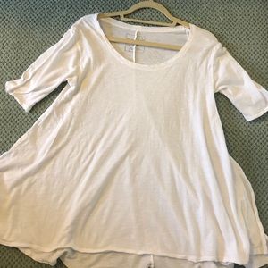 We the Free Scoop Neck Short Sleeve Top